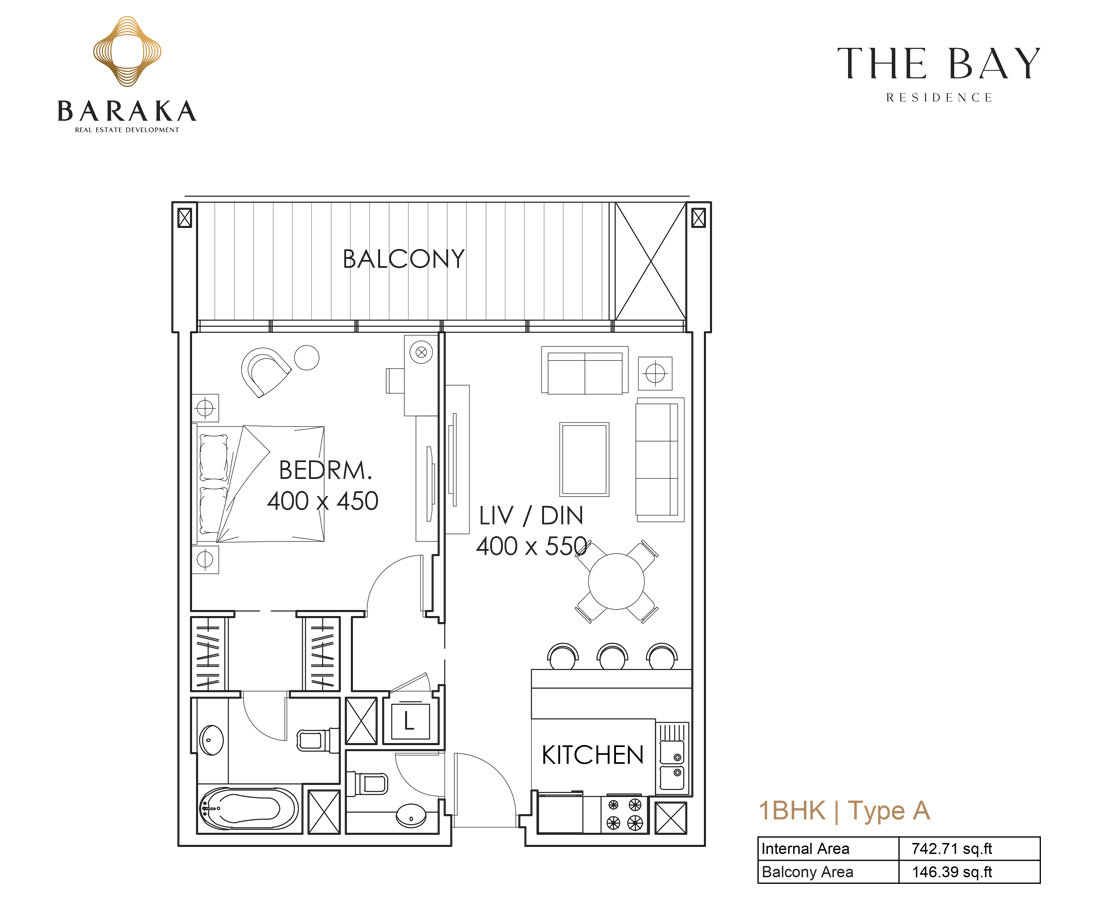 The Bay Residence at Yas Island floor plan 2