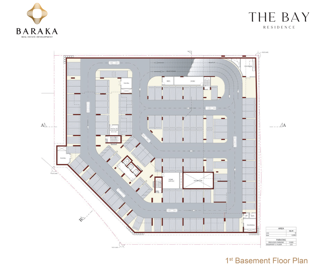 The Bay Residence at Yas Island floor plan 3