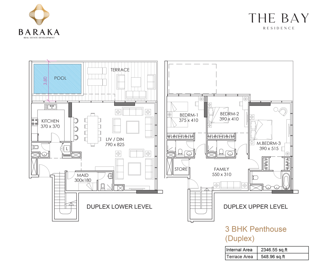 The Bay Residence at Yas Island floor plan 6