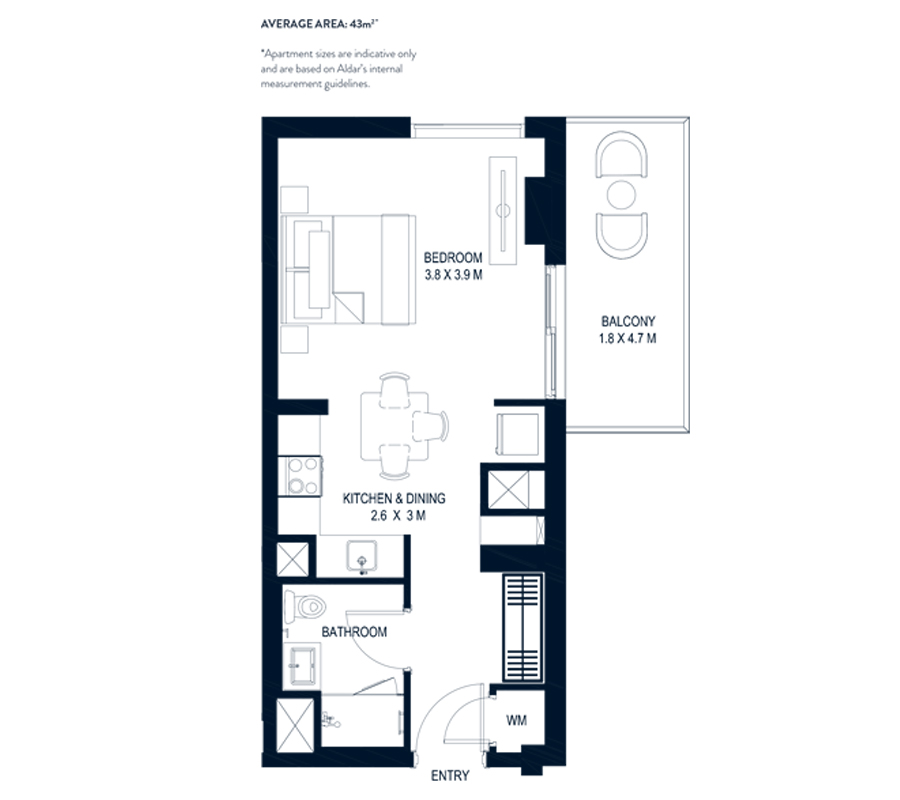 Waters Edge floor plan 2