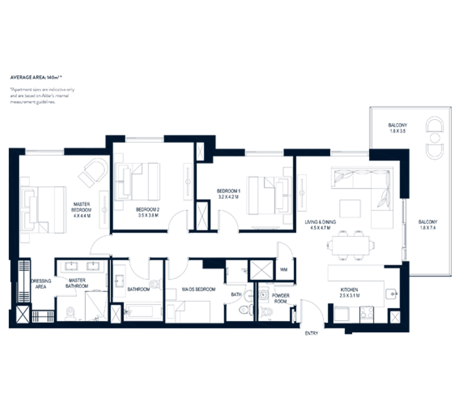 Waters Edge floor plan 4