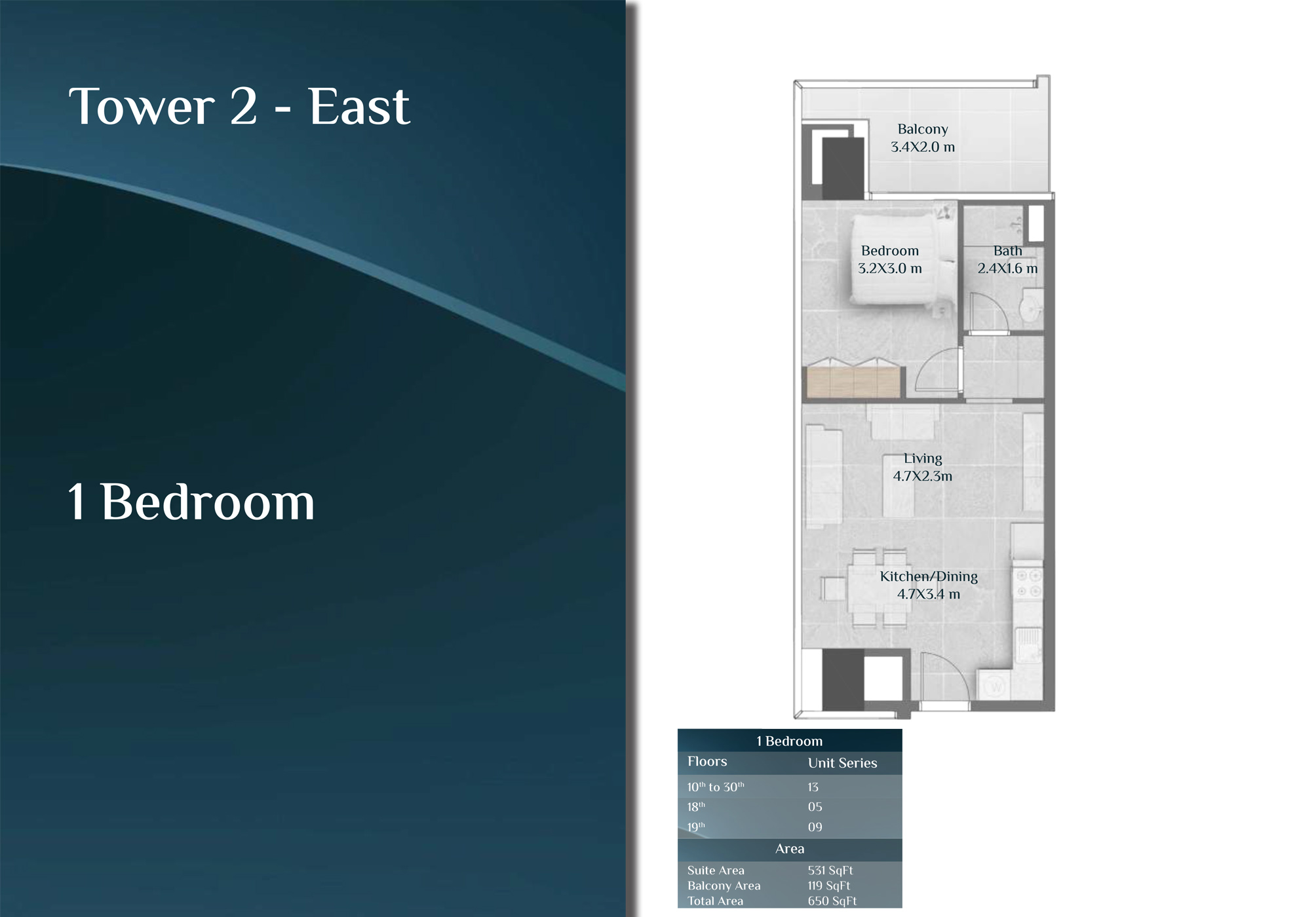 Skyhills Residences floor plan 2