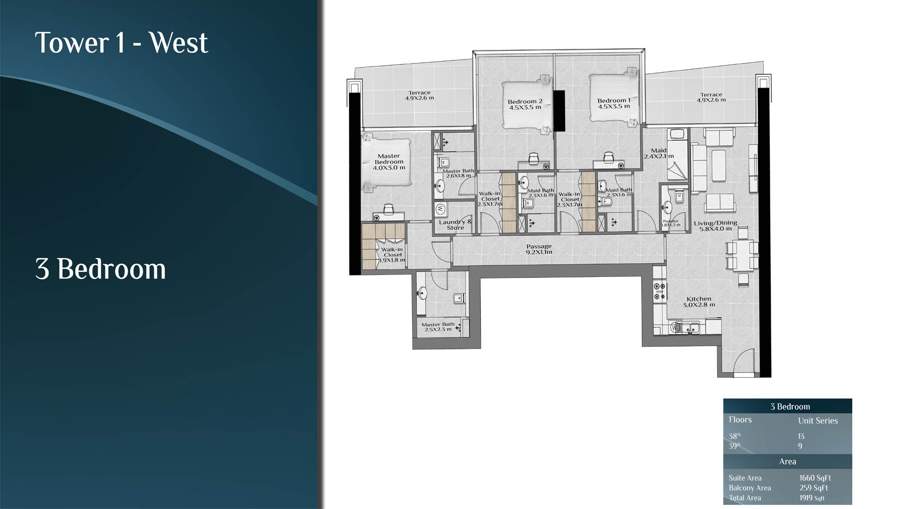Skyhills Residences floor plan 5