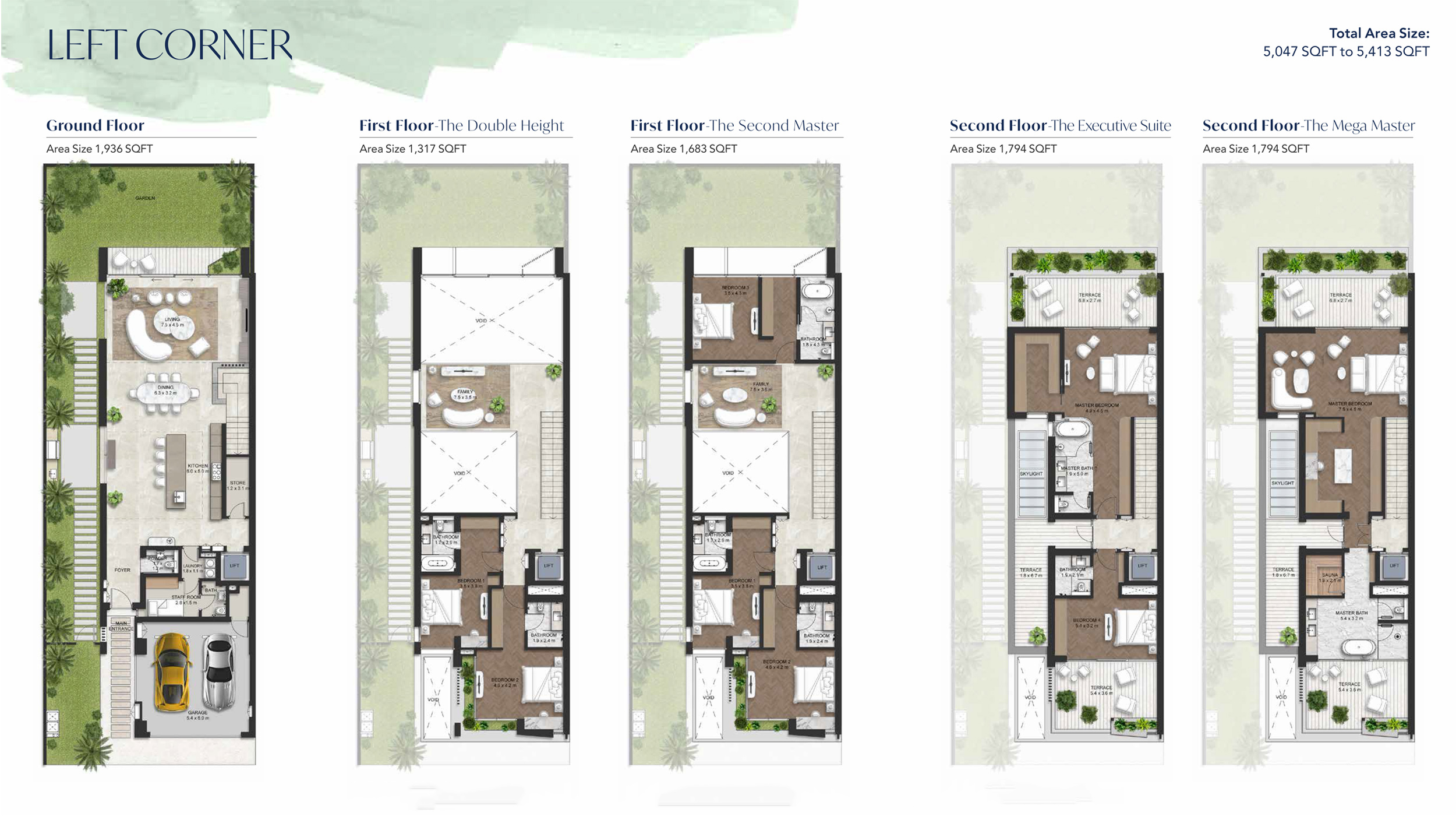 Amara at Tilal Al Ghaf floor plan 1