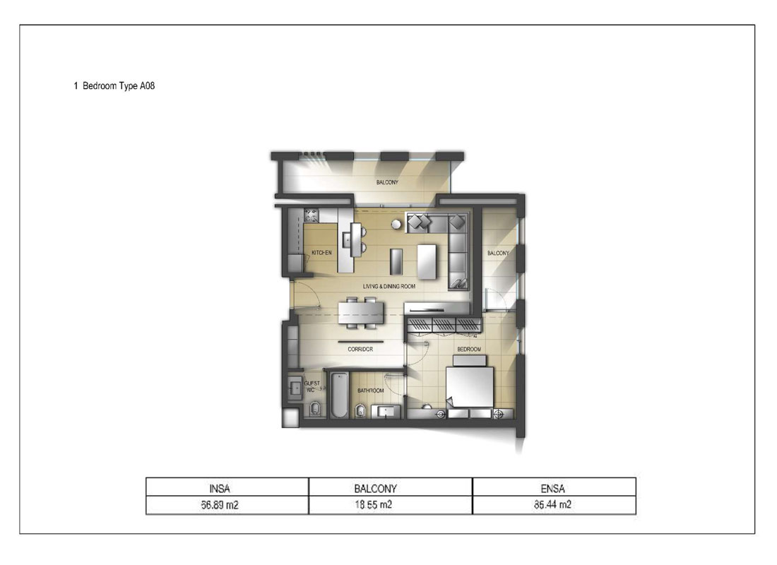 Al Mamsha at Sharjah floor plan 2