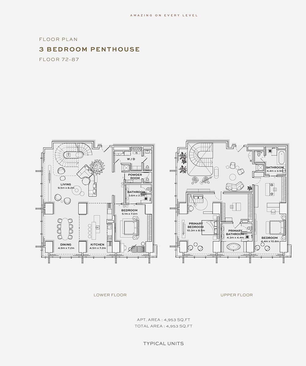 Burj Azizi floor plan 5