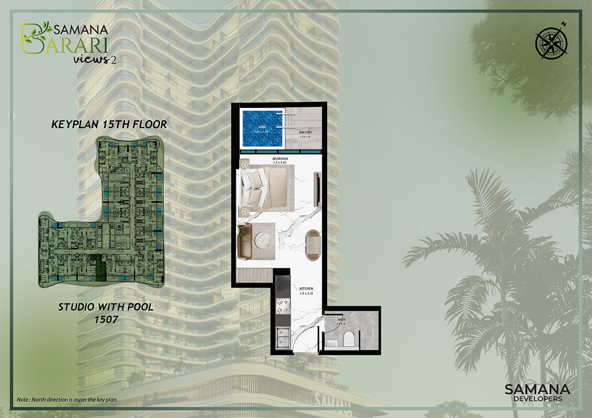 Samana Barari Views 2 floor plan 1