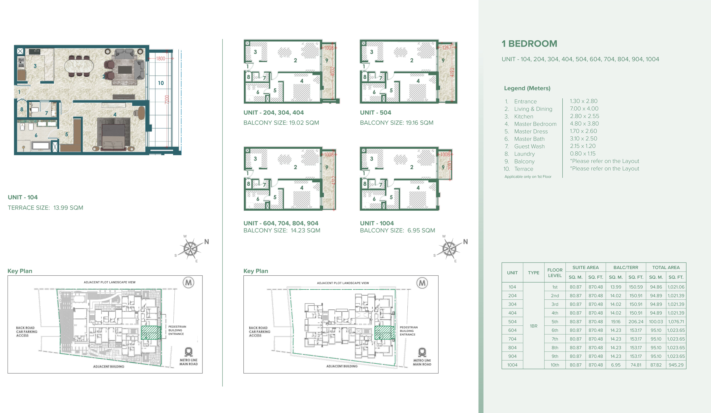 Avenue Residence 6 floor plan 1