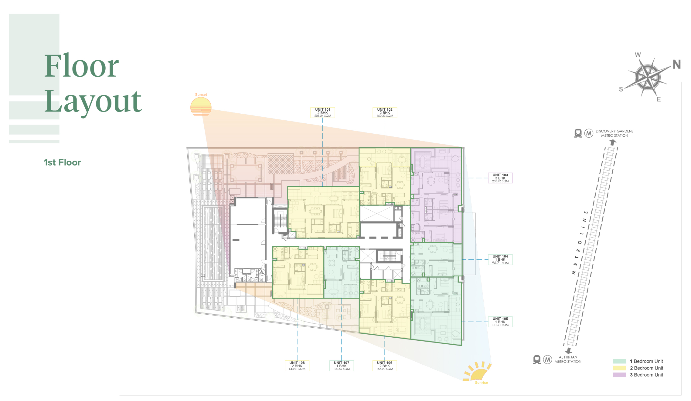 Avenue Residence 6 floor plan 2