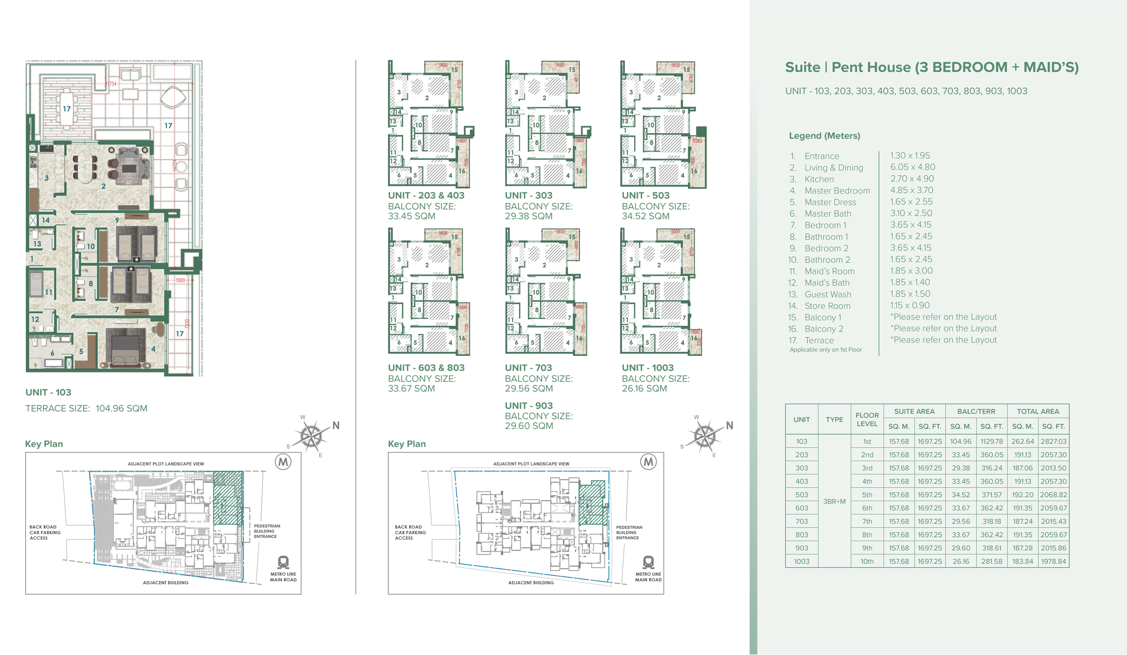 Avenue Residence 6 floor plan 4