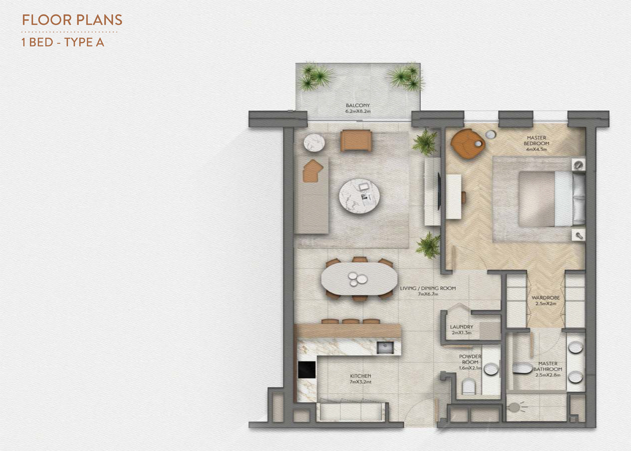 Sama Yas by Aldar floor plan 1