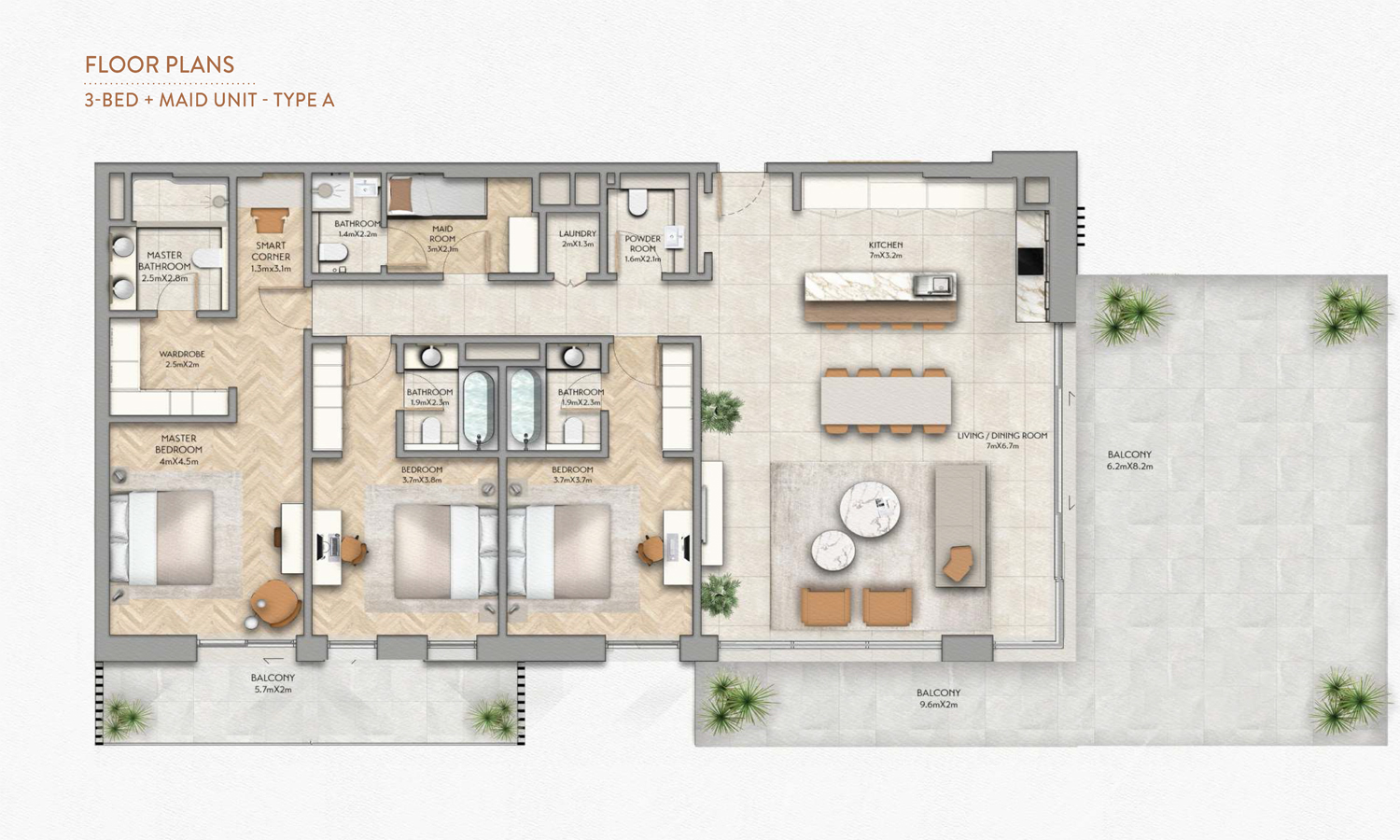 Sama Yas by Aldar floor plan 6