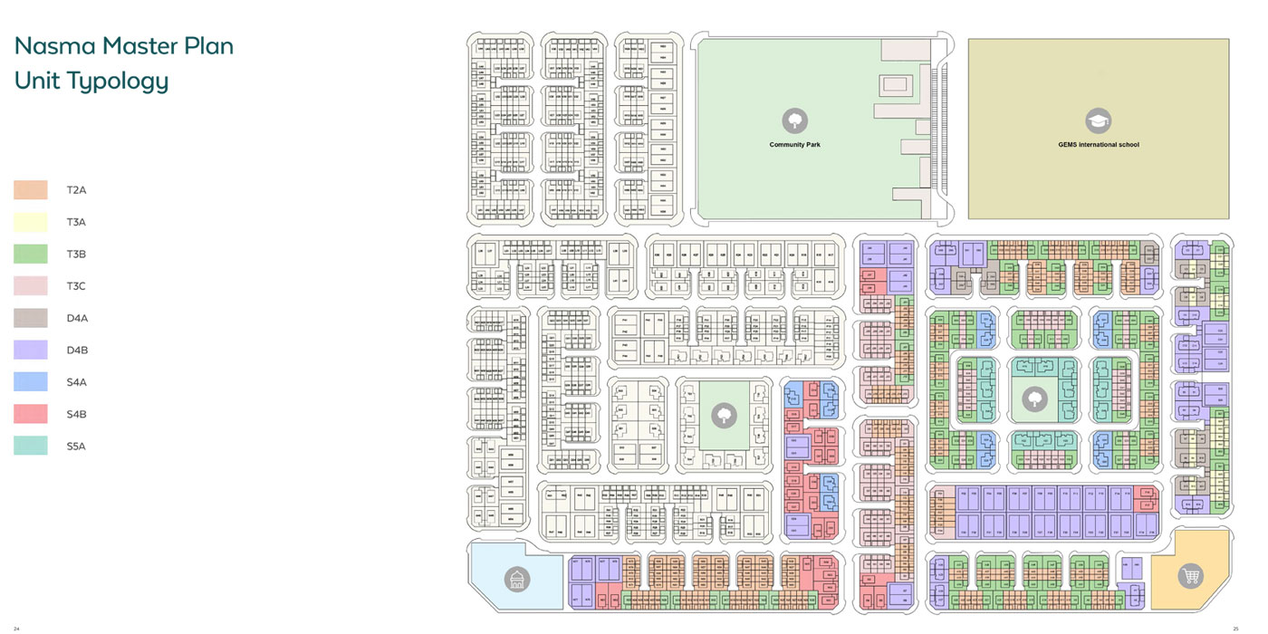 Nasma Residences floor plan 1