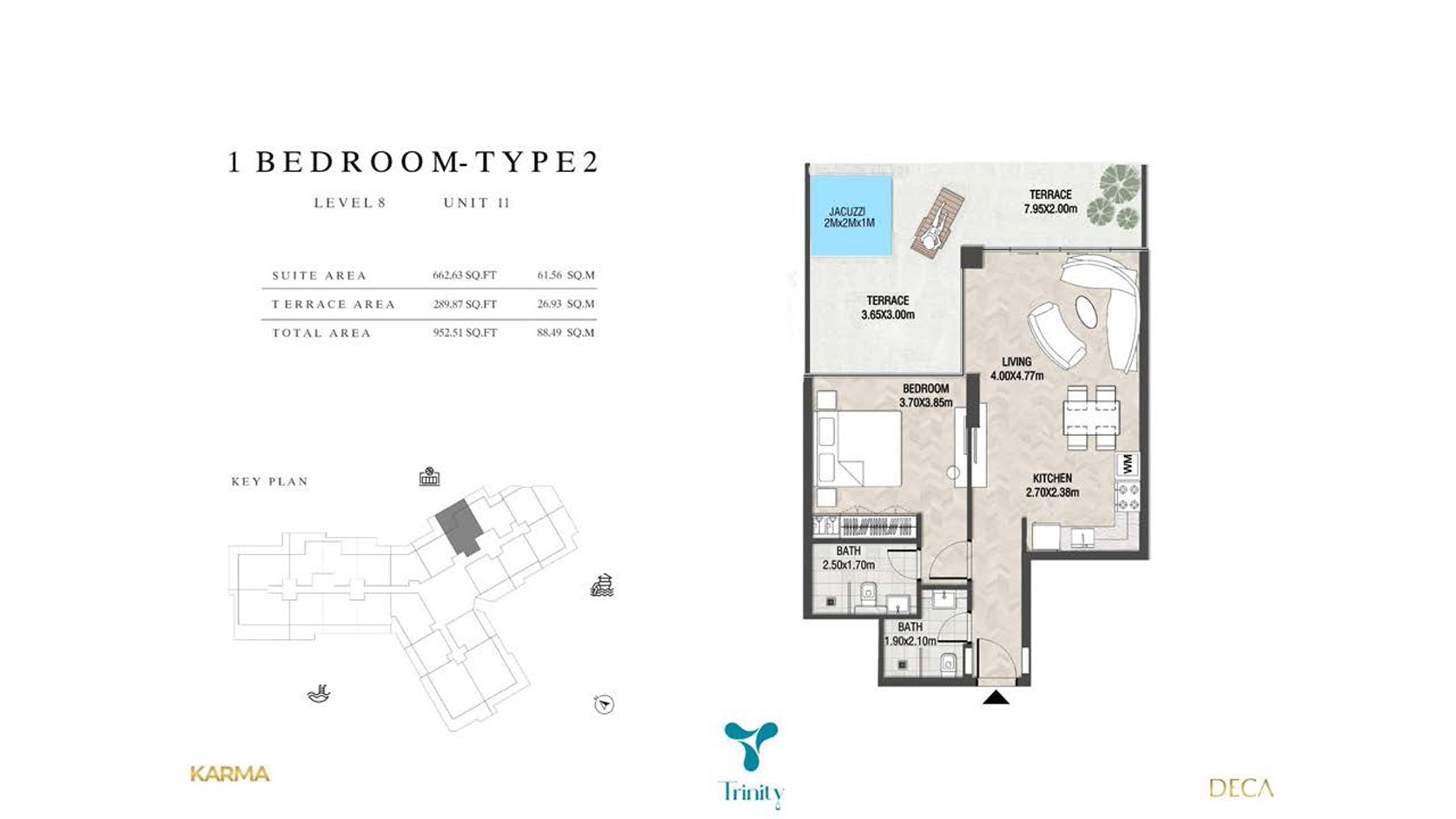 Trinity at Arjan floor plan 1