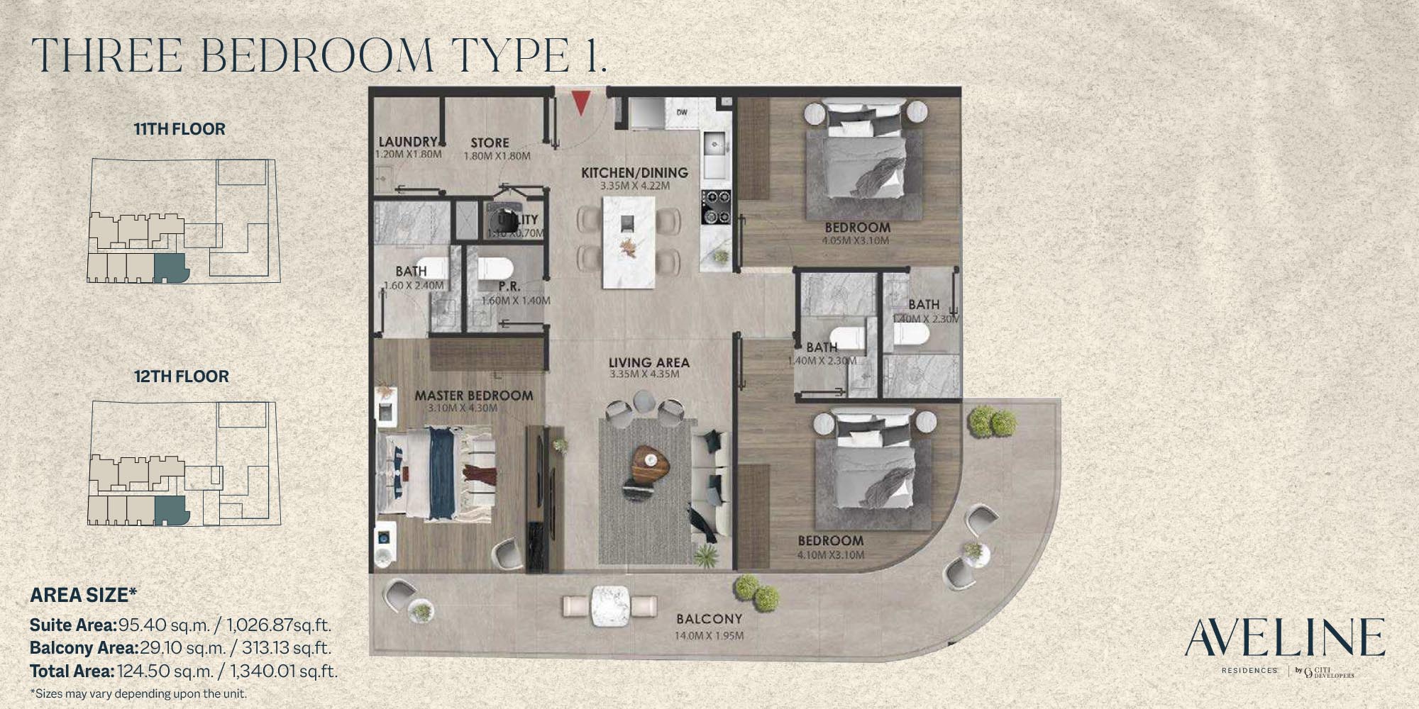 Aveline Residences floor plan 4