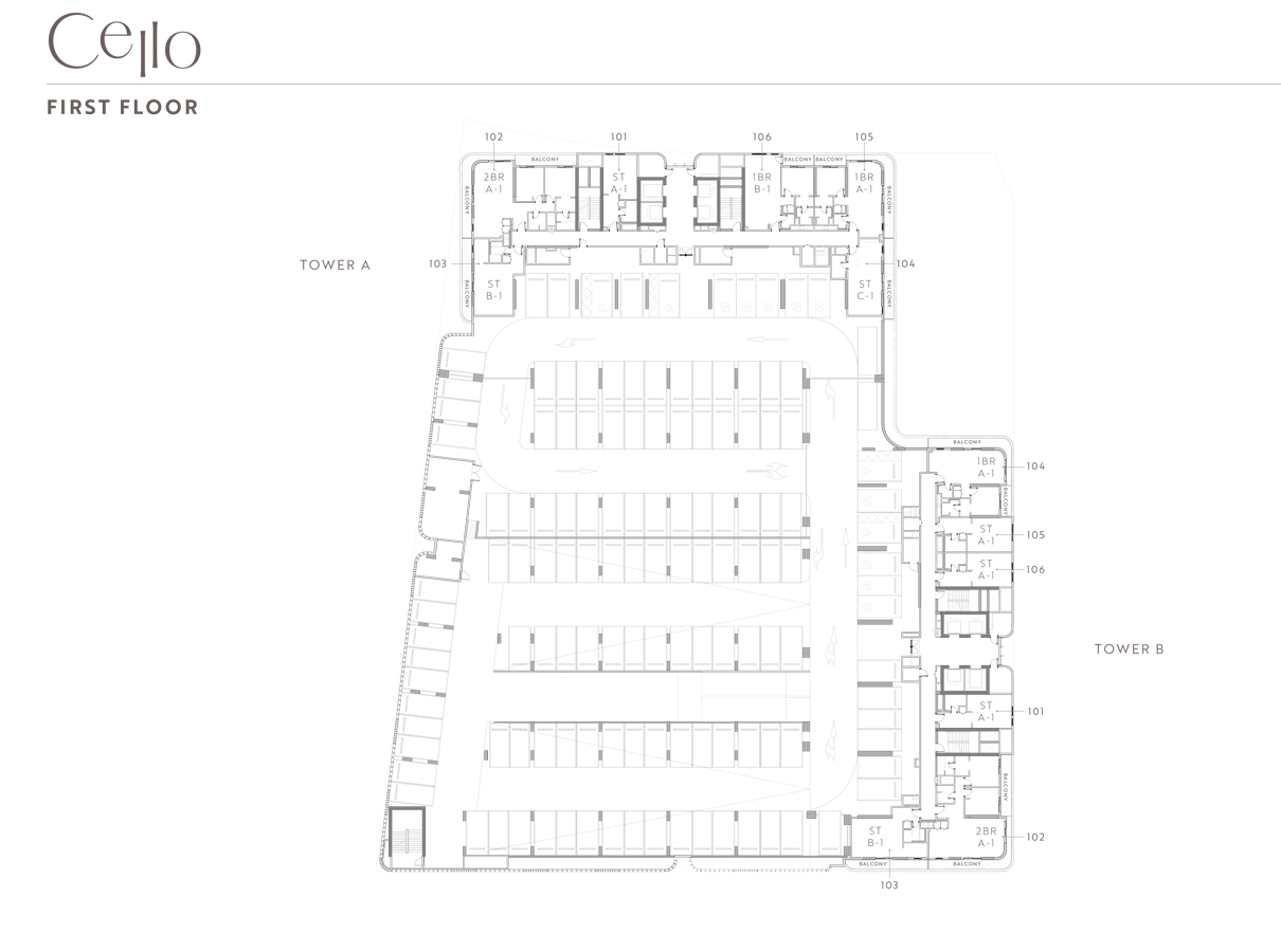 Cello by Taraf floor plan 3