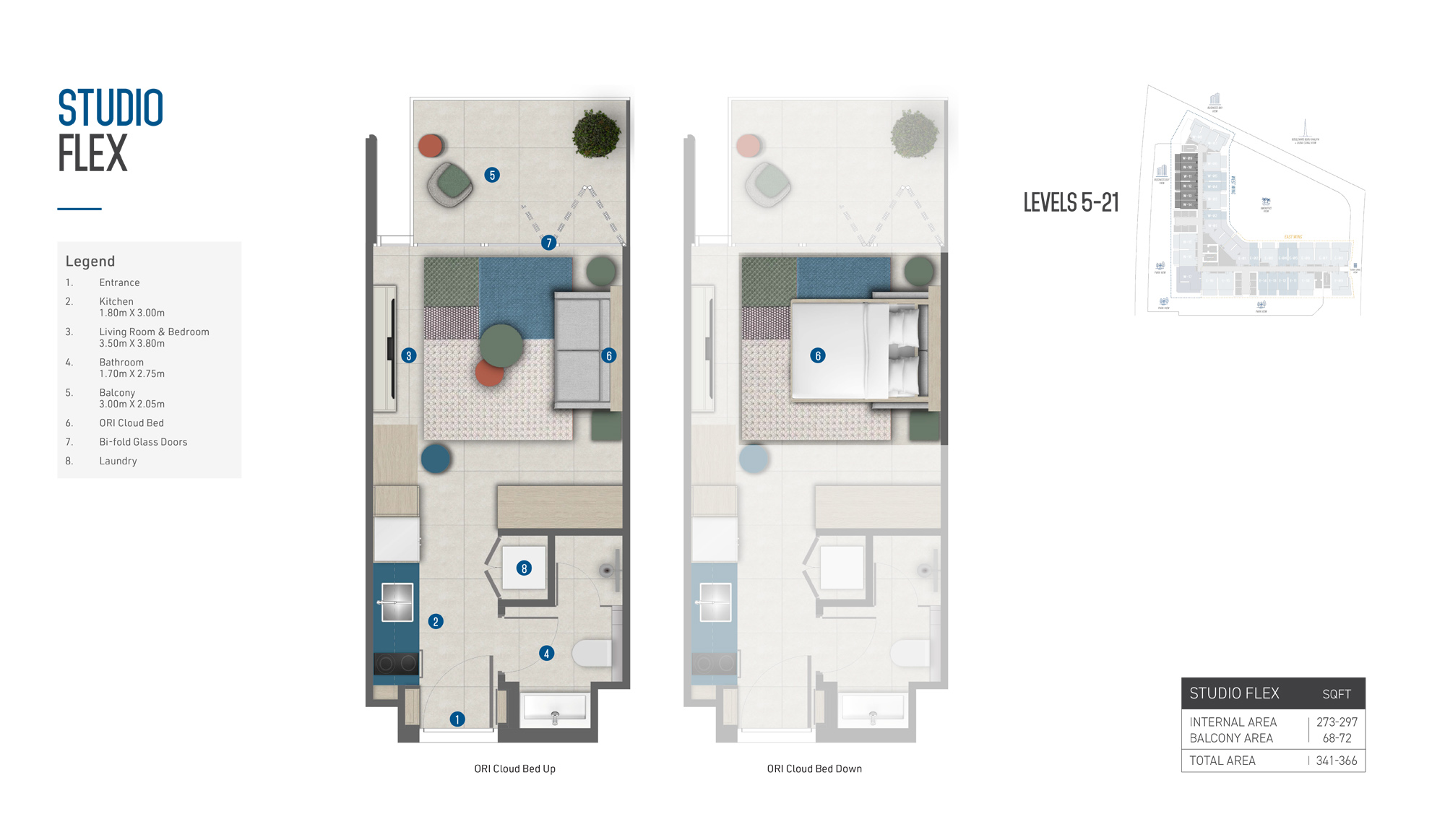 Rove Home Marasi Drive floor plan 1