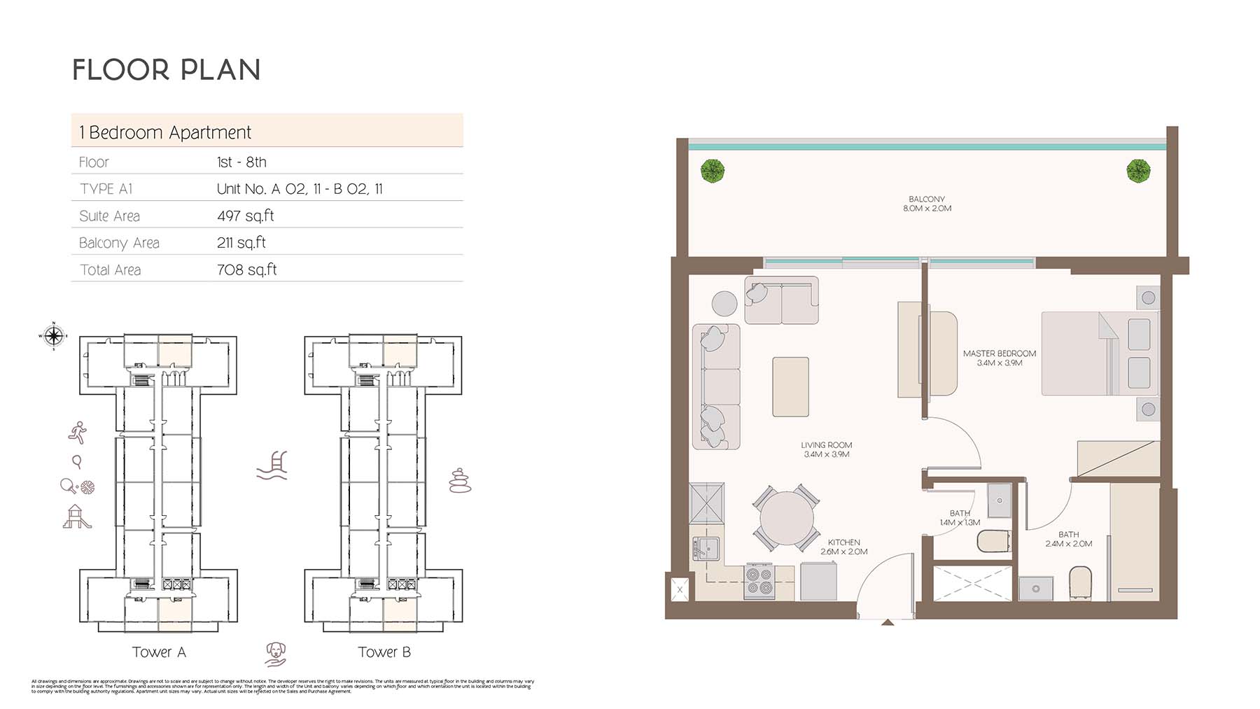 Equiti Home at Al Furjan floor plan 1