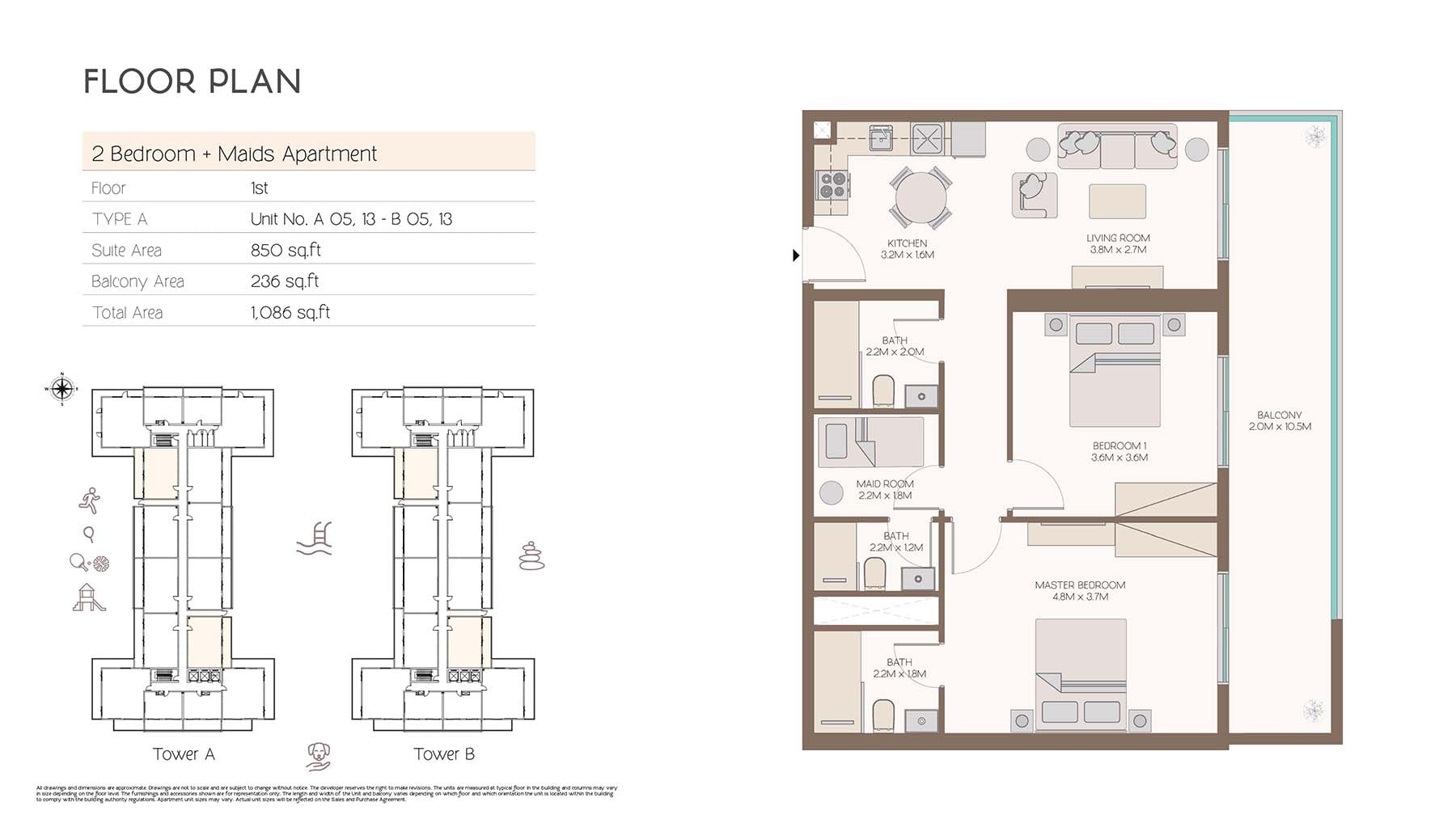 Equiti Home at Al Furjan floor plan 2