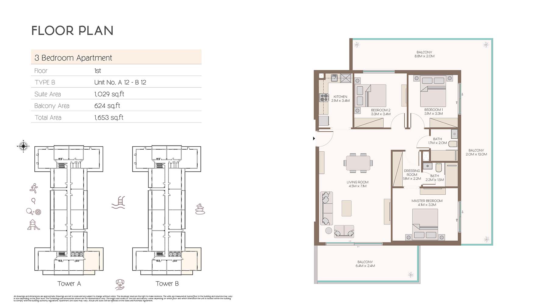 Equiti Home at Al Furjan floor plan 3