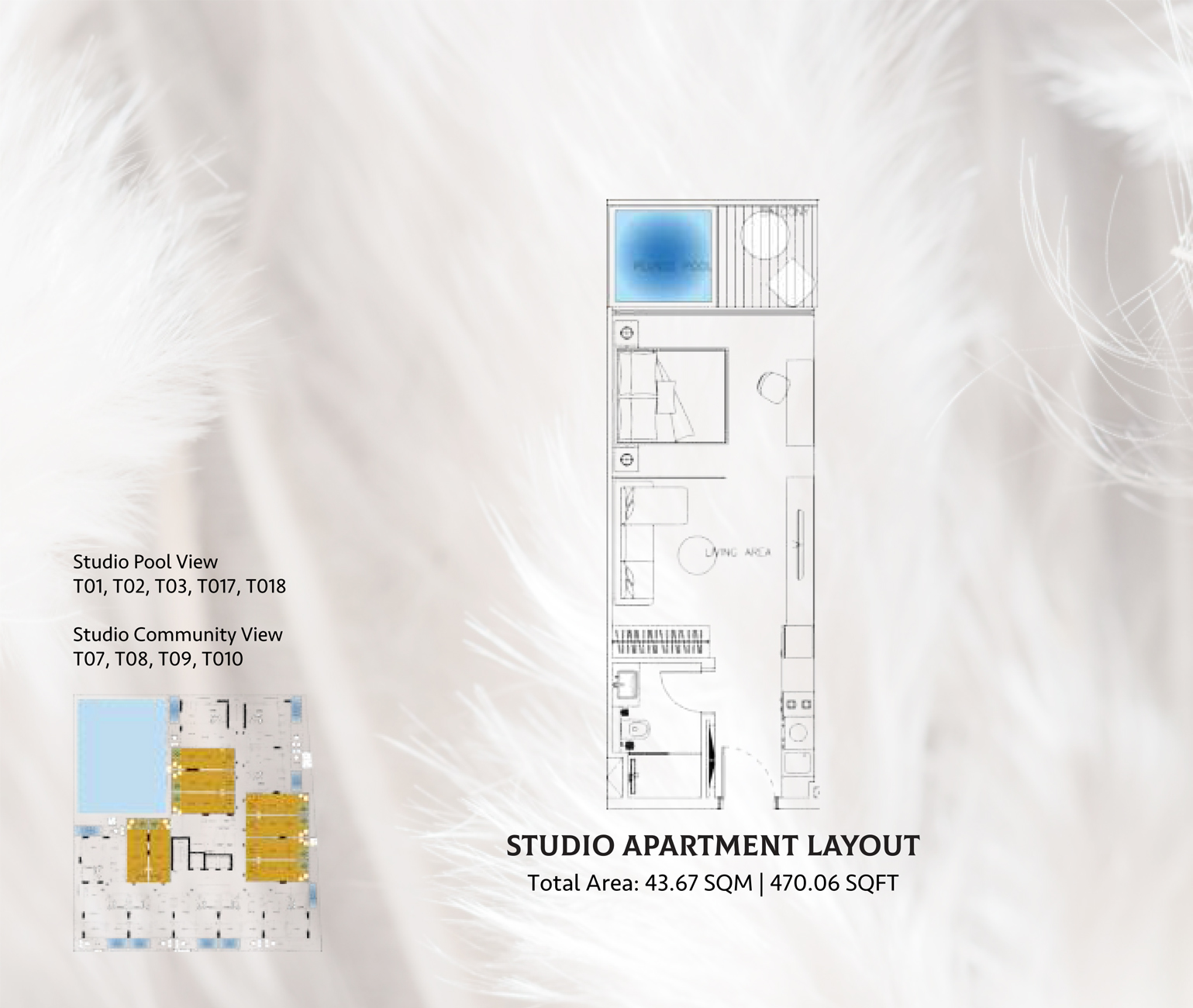 Empire Suites at JVC floor plan 1