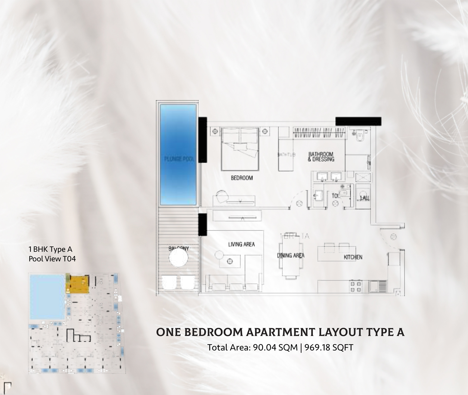 Empire Suites at JVC floor plan 2