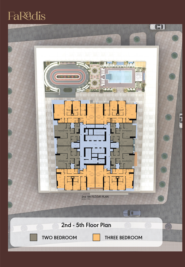 Tiger Faradis Tower floor plan 1