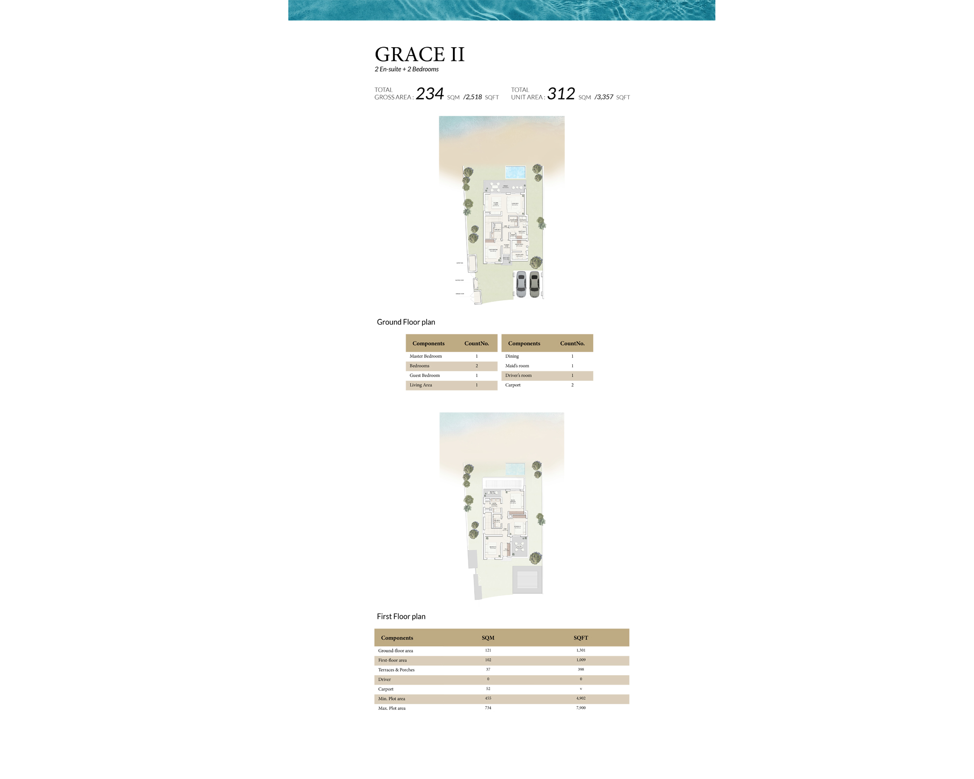 Ramhan Island Villas Phase 2 floor plan 1