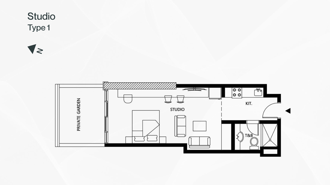 Binghatti Galaxy floor plan 1