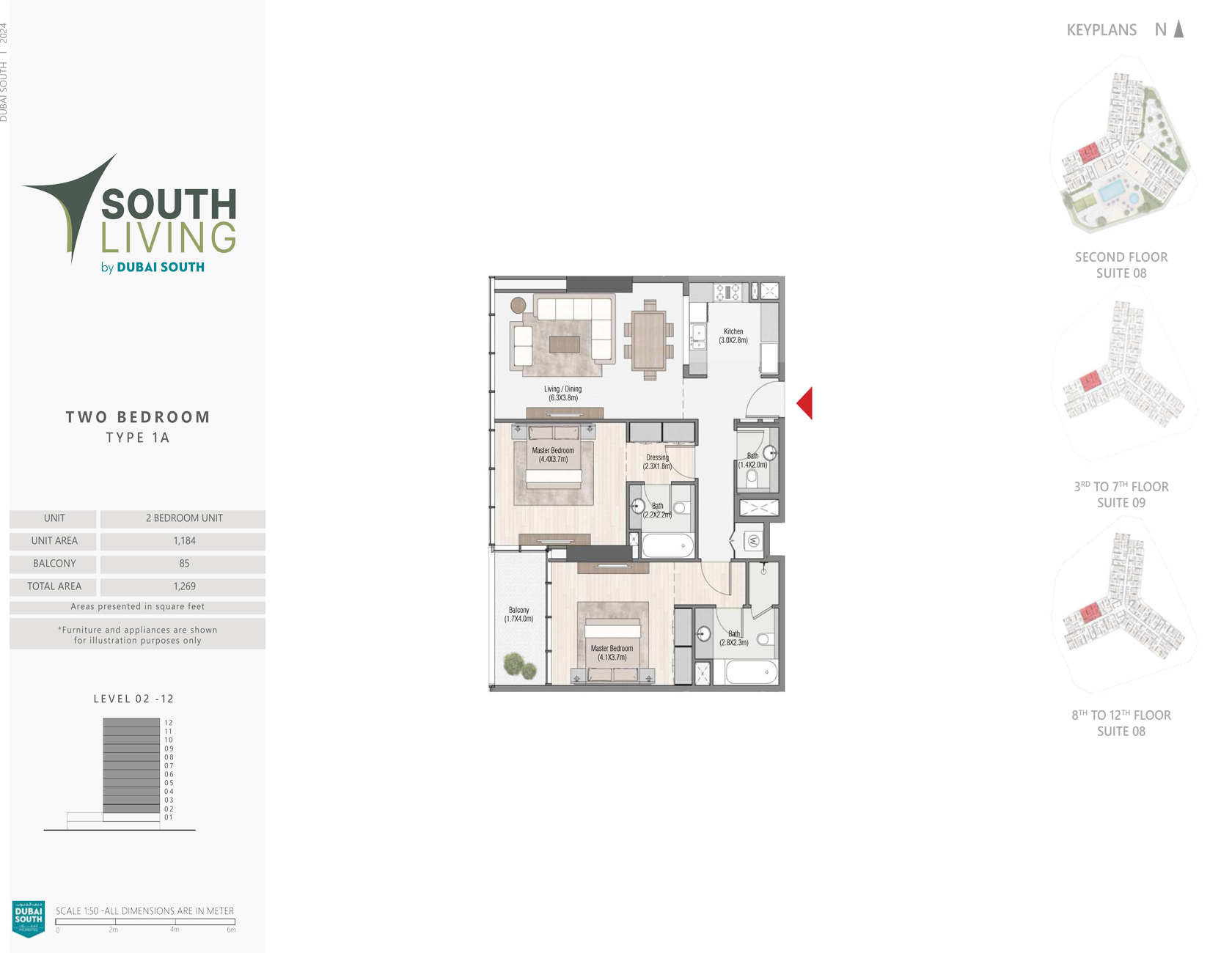 South Living floor plan 4