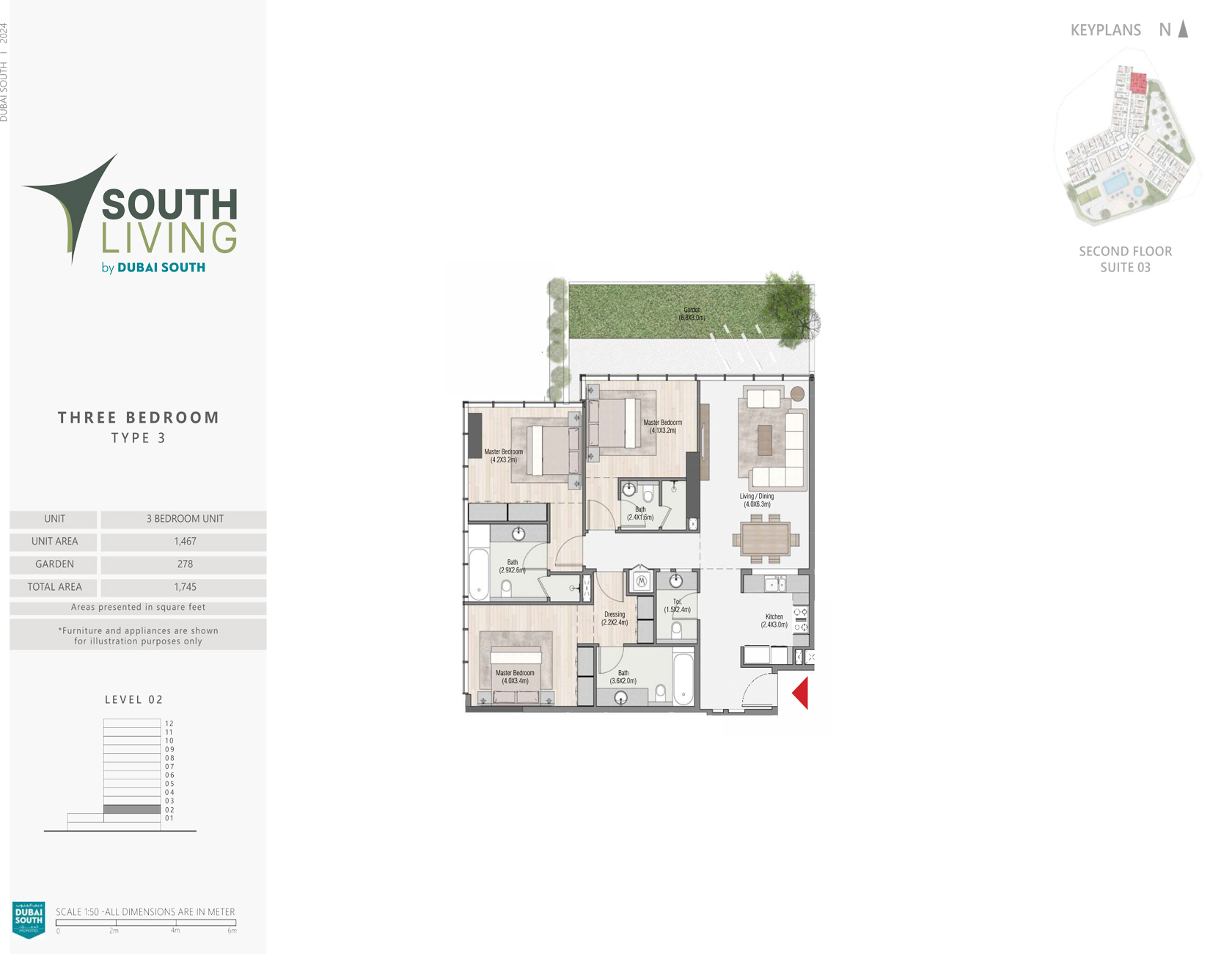 South Living floor plan 5
