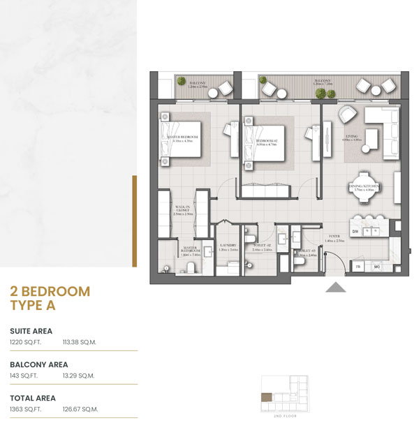 Roma Residences by JRP floor plan 3