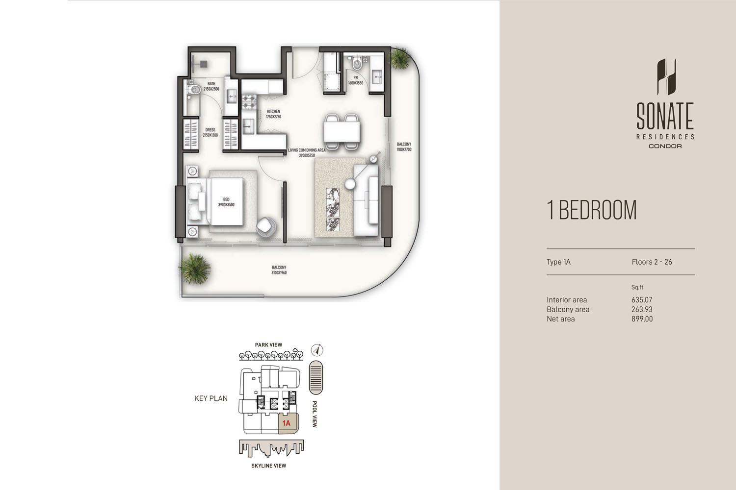 Condor Sonate Residences floor plan 2