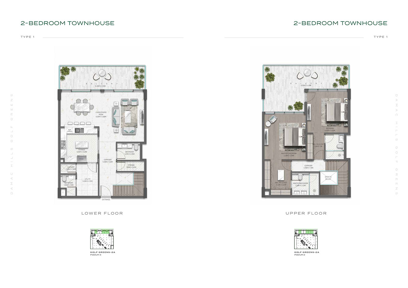 Golf Greens Tower 2 floor plan 3