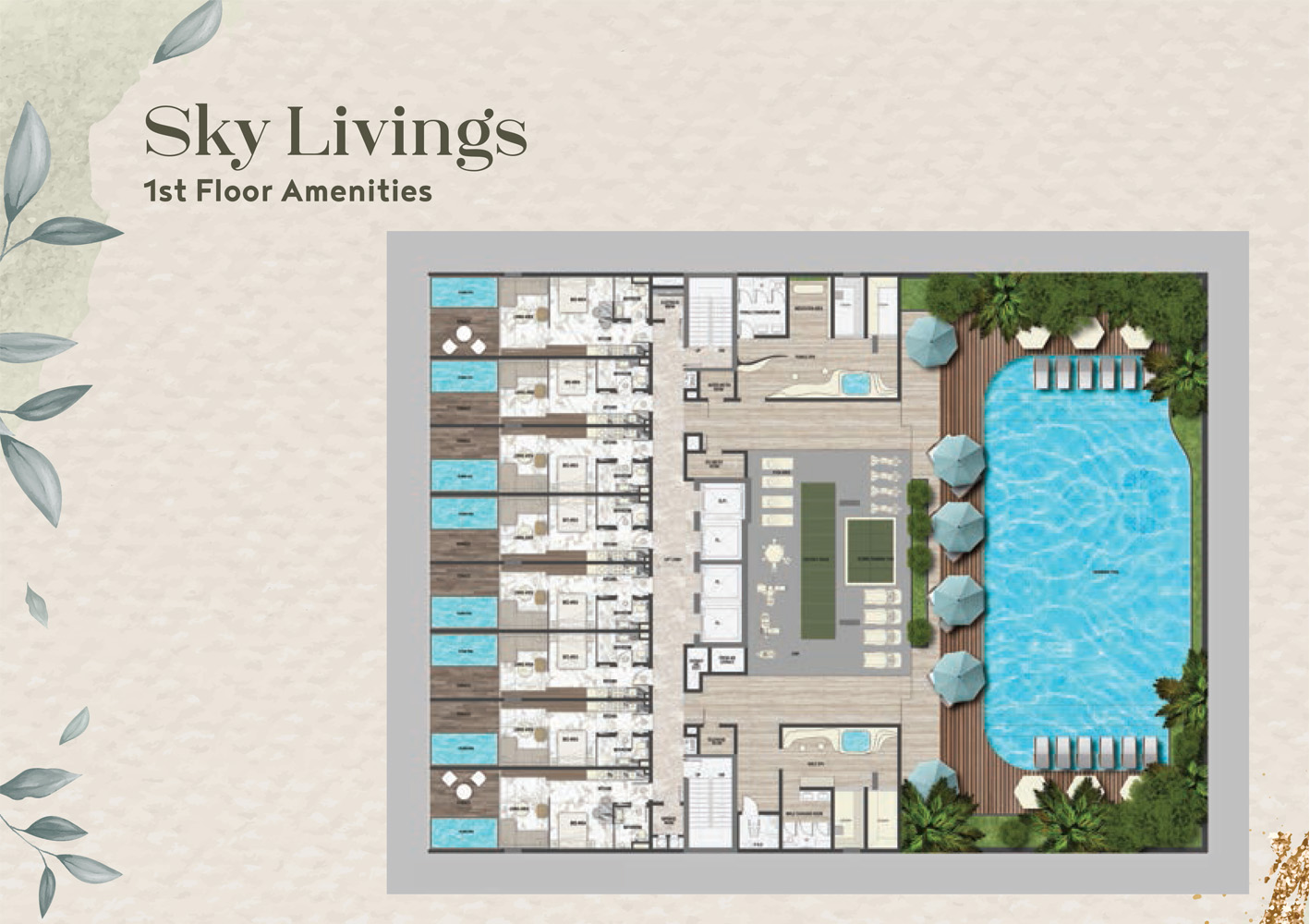 Sky Living at JVC floor plan 1