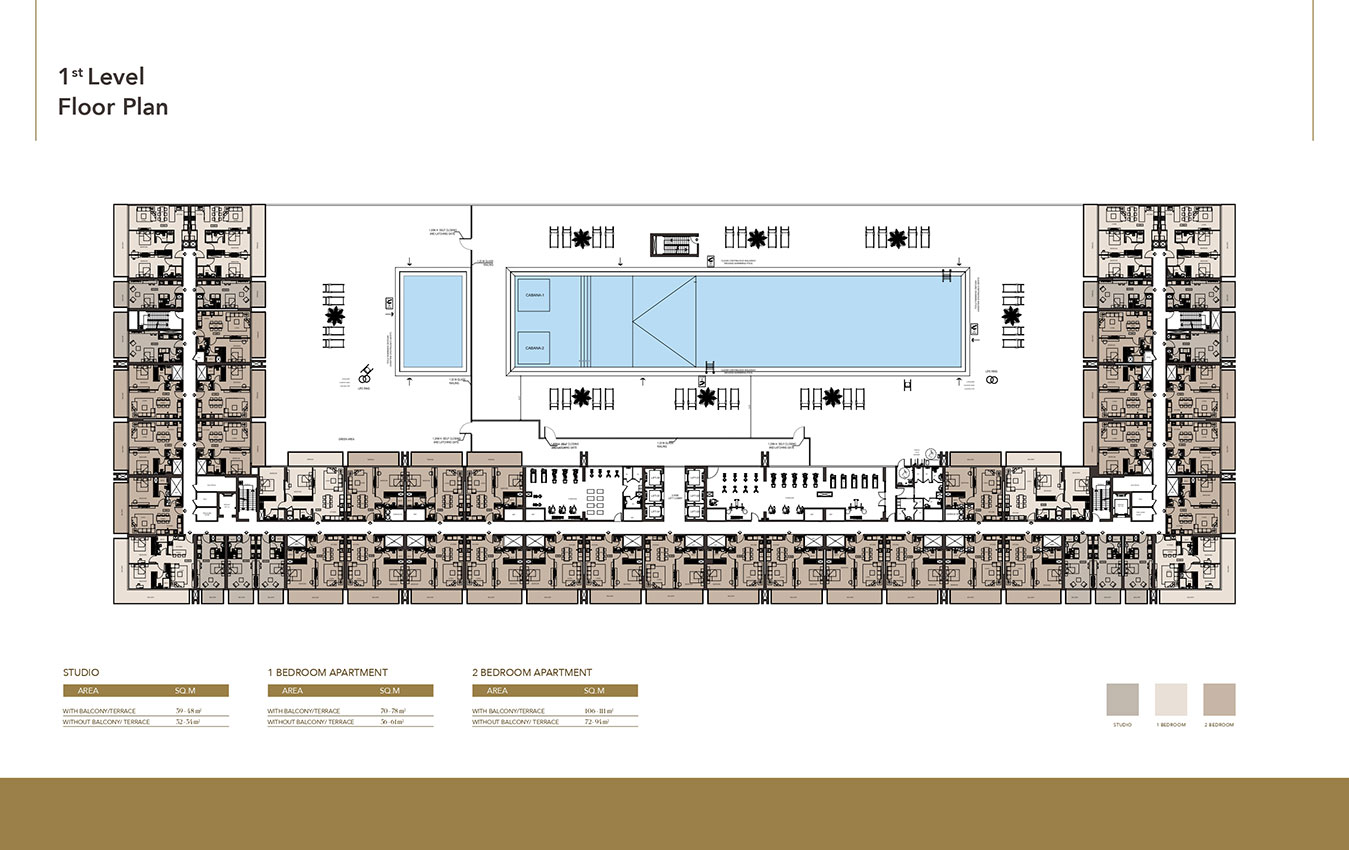 Binghatti Phoenix floor plan 3