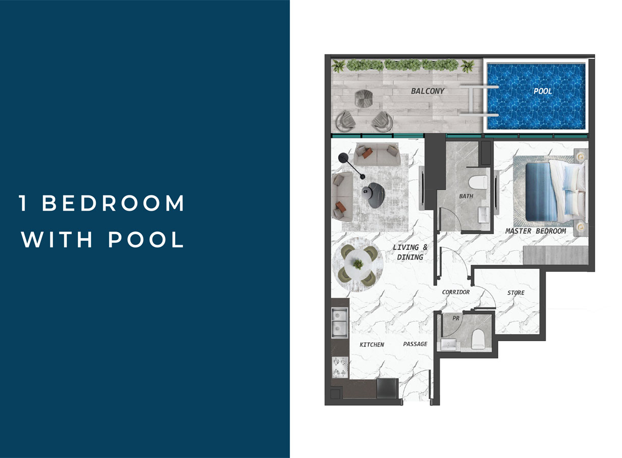 Samana Lake Views floor plan 2