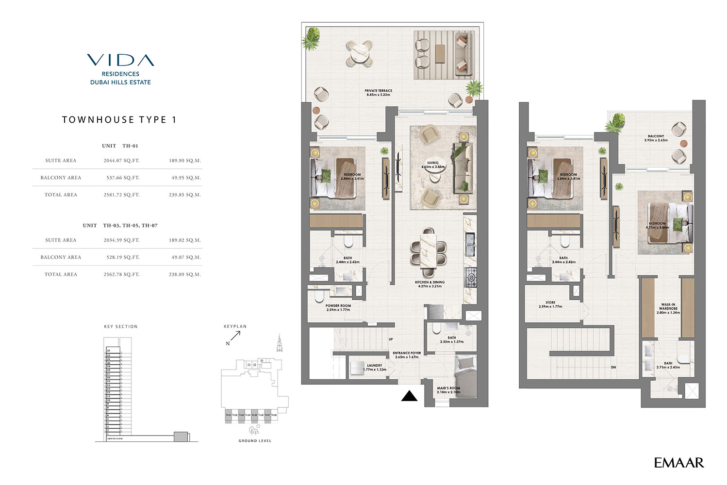 Vida Residences at Dubai Hills Estate floor plan 4