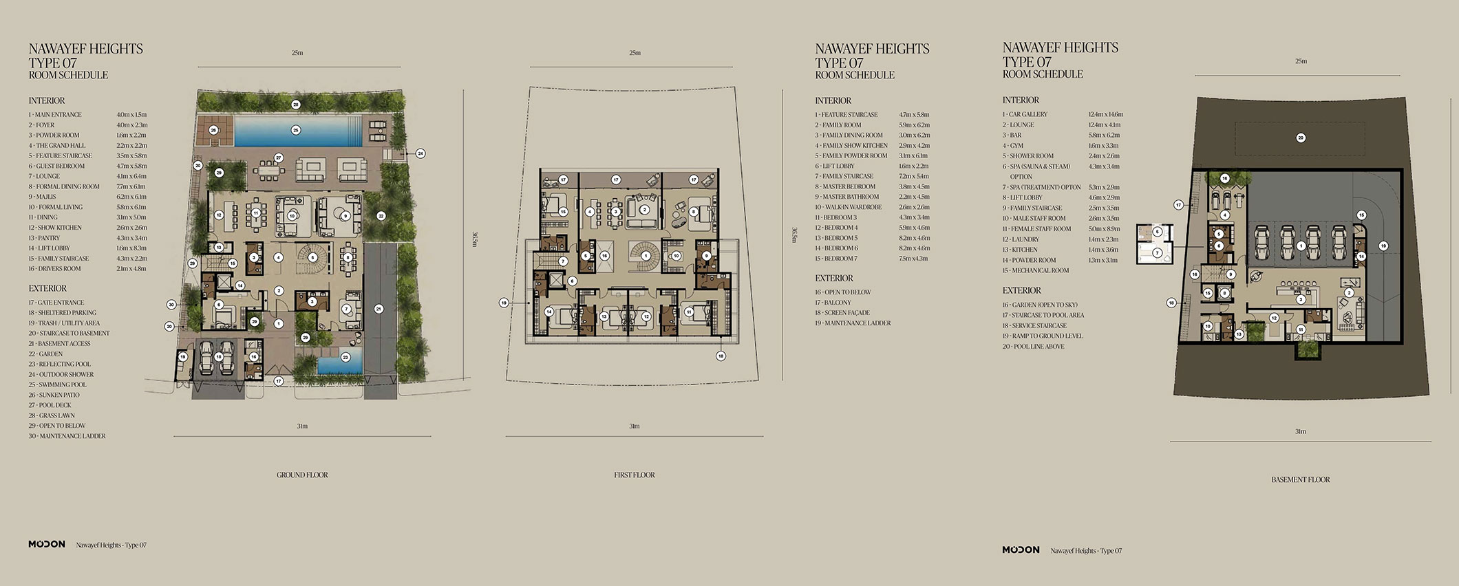 Nawayef West Heights floor plan 3