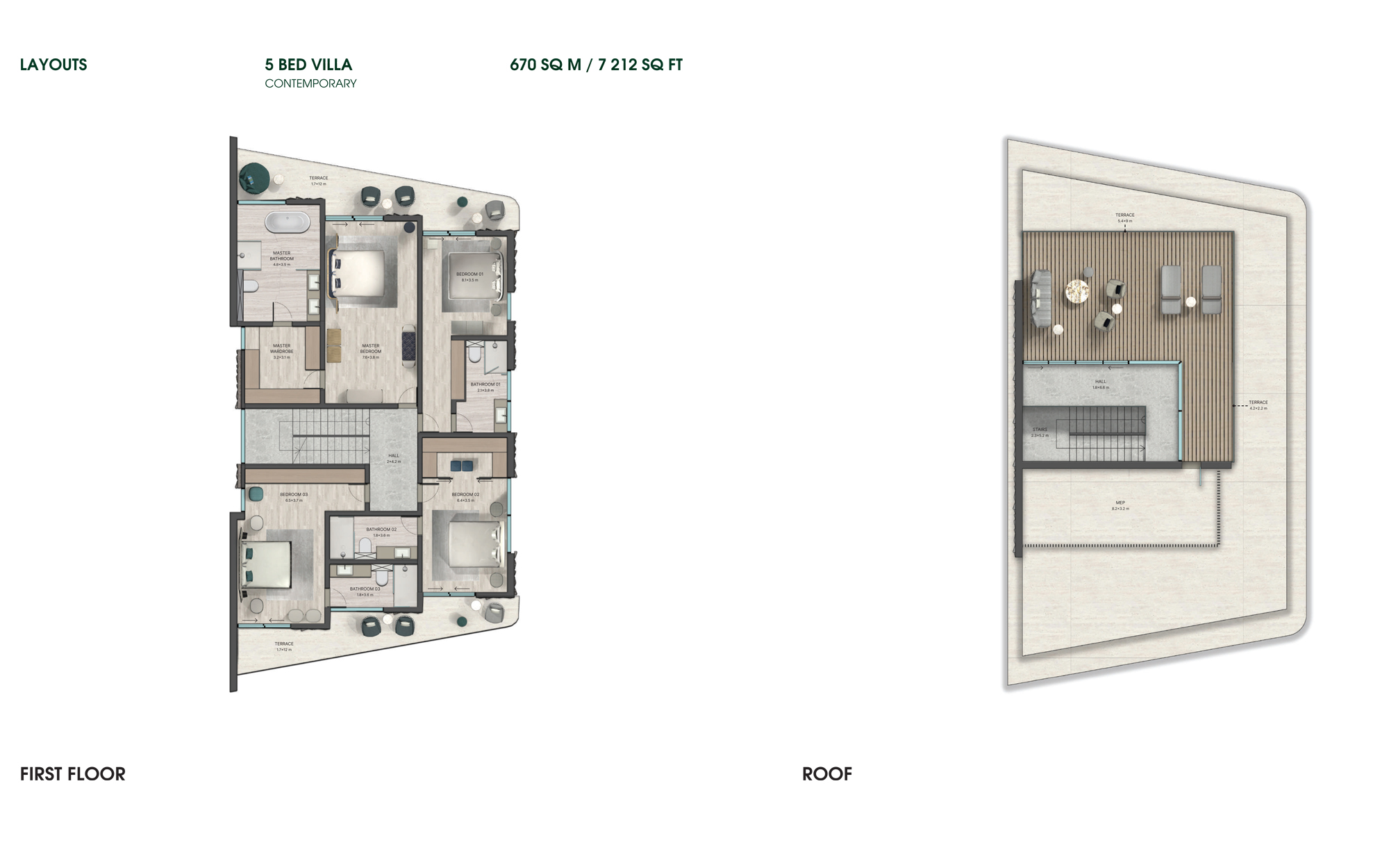 Bentley Mira Villas floor plan 2