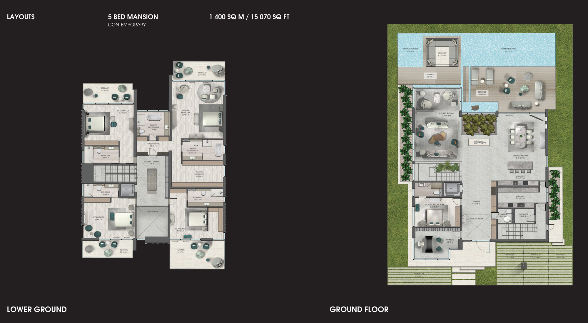 Bentley Mira Villas floor plan 1