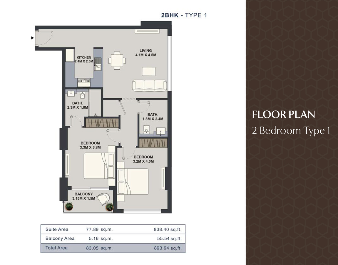 Maison Elysee 2 floor plan 3