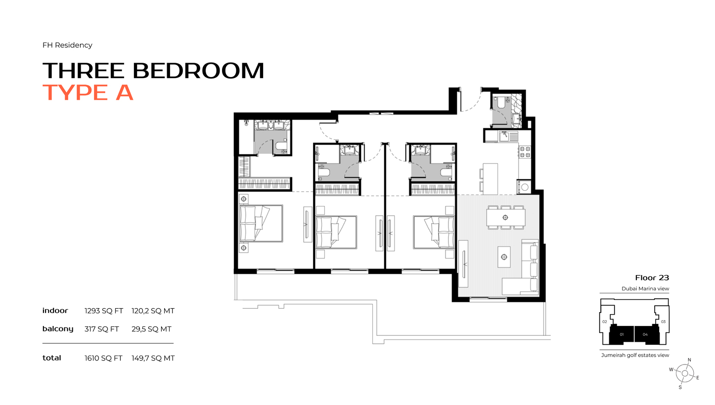 FH Residency at JVT floor plan 5