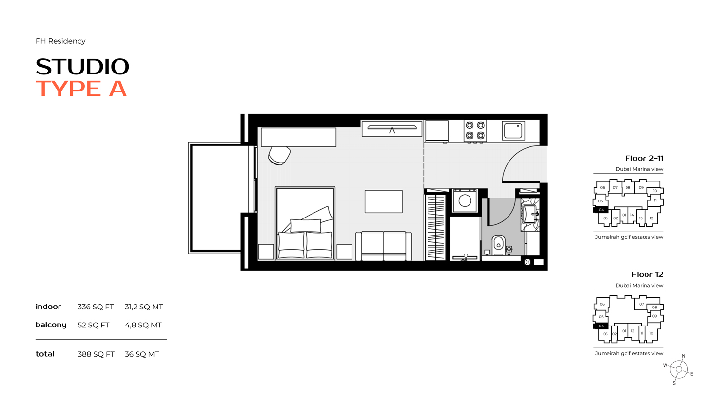FH Residency at JVT floor plan 1