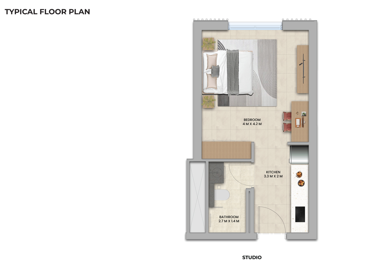 Aldar Nouran Living floor plan 1