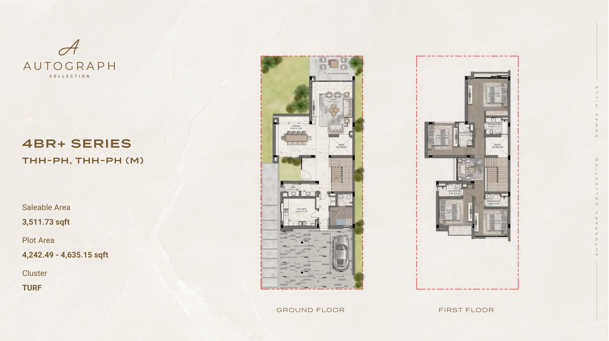 Autograph Collection at Damac Hills floor plan 1