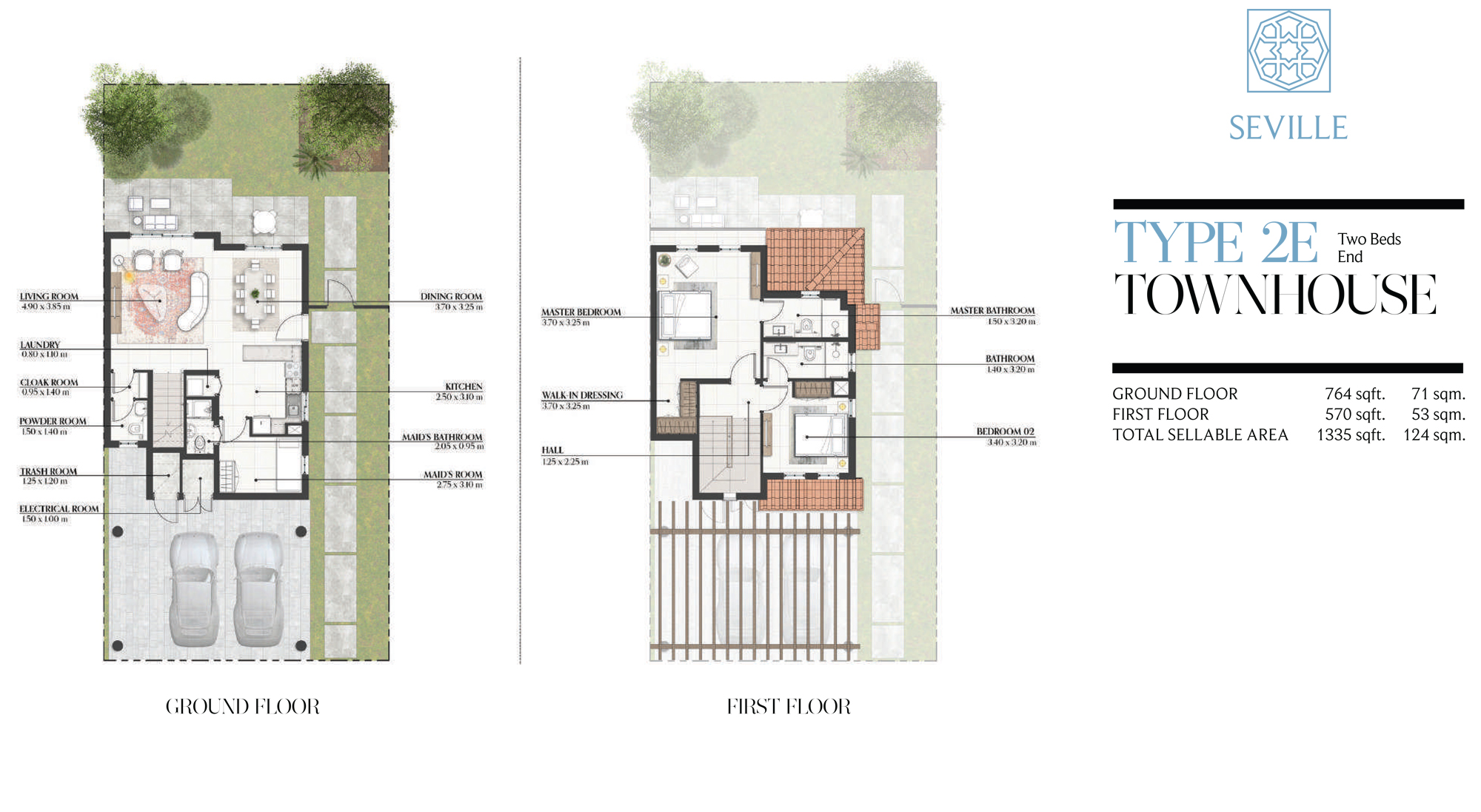 Seville at Bloom Living floor plan 1