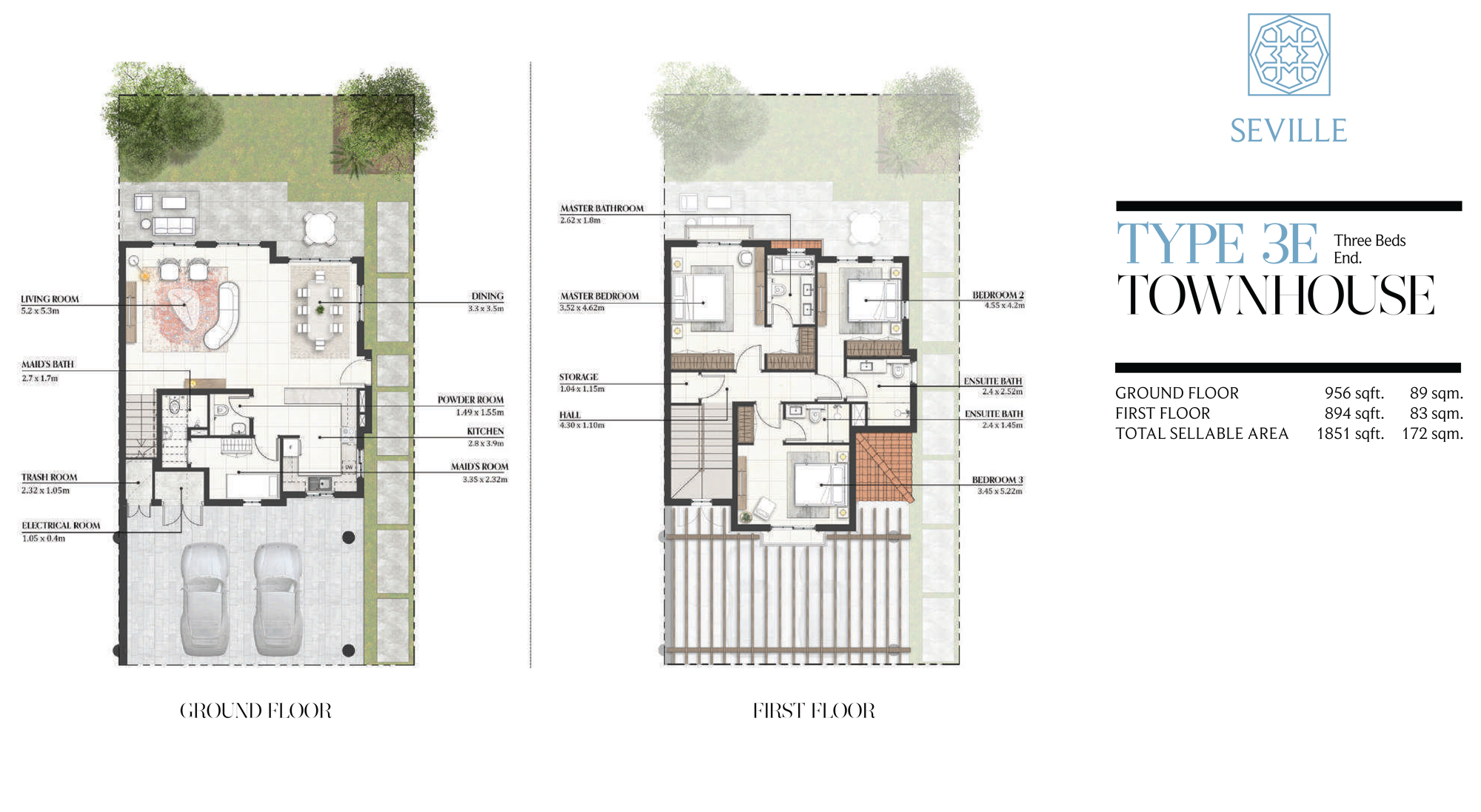 Seville at Bloom Living floor plan 2