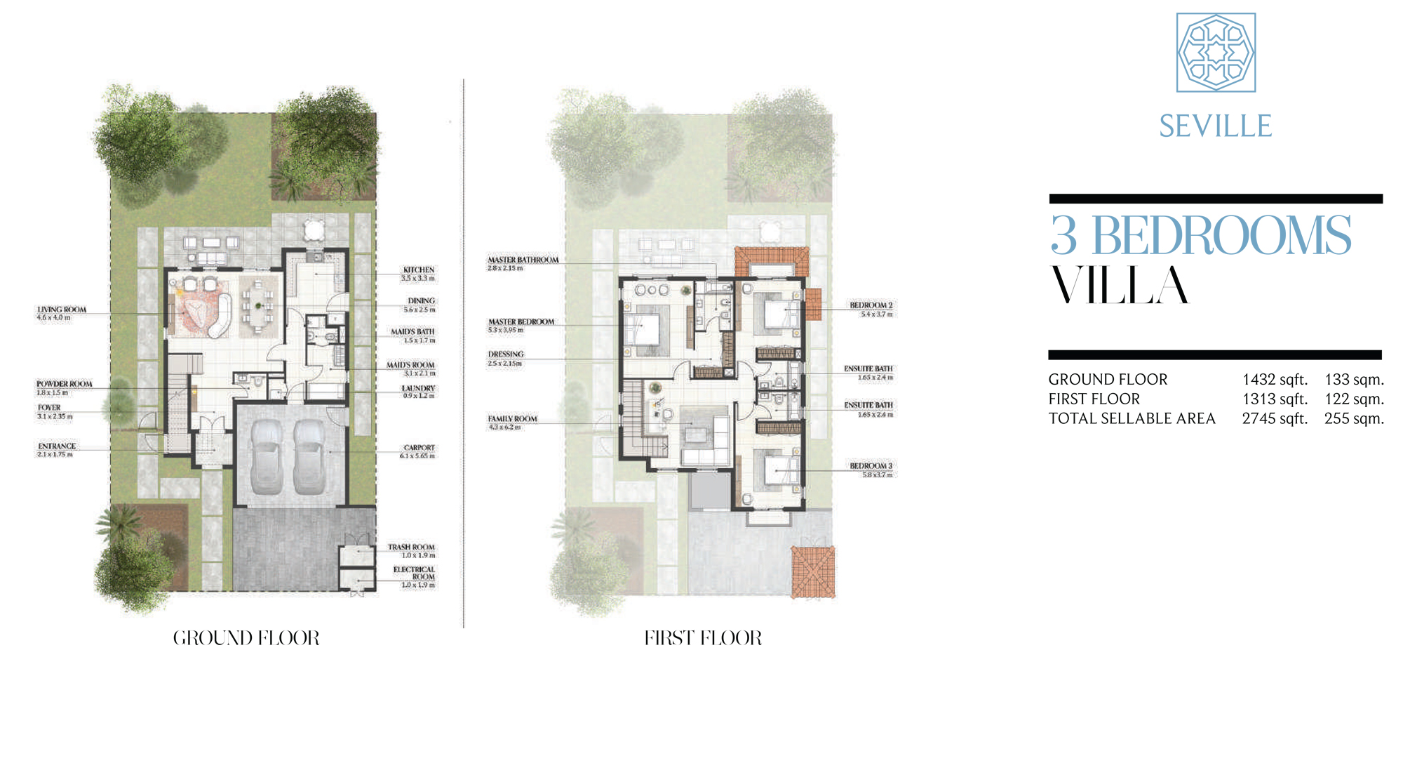 Seville at Bloom Living floor plan 3