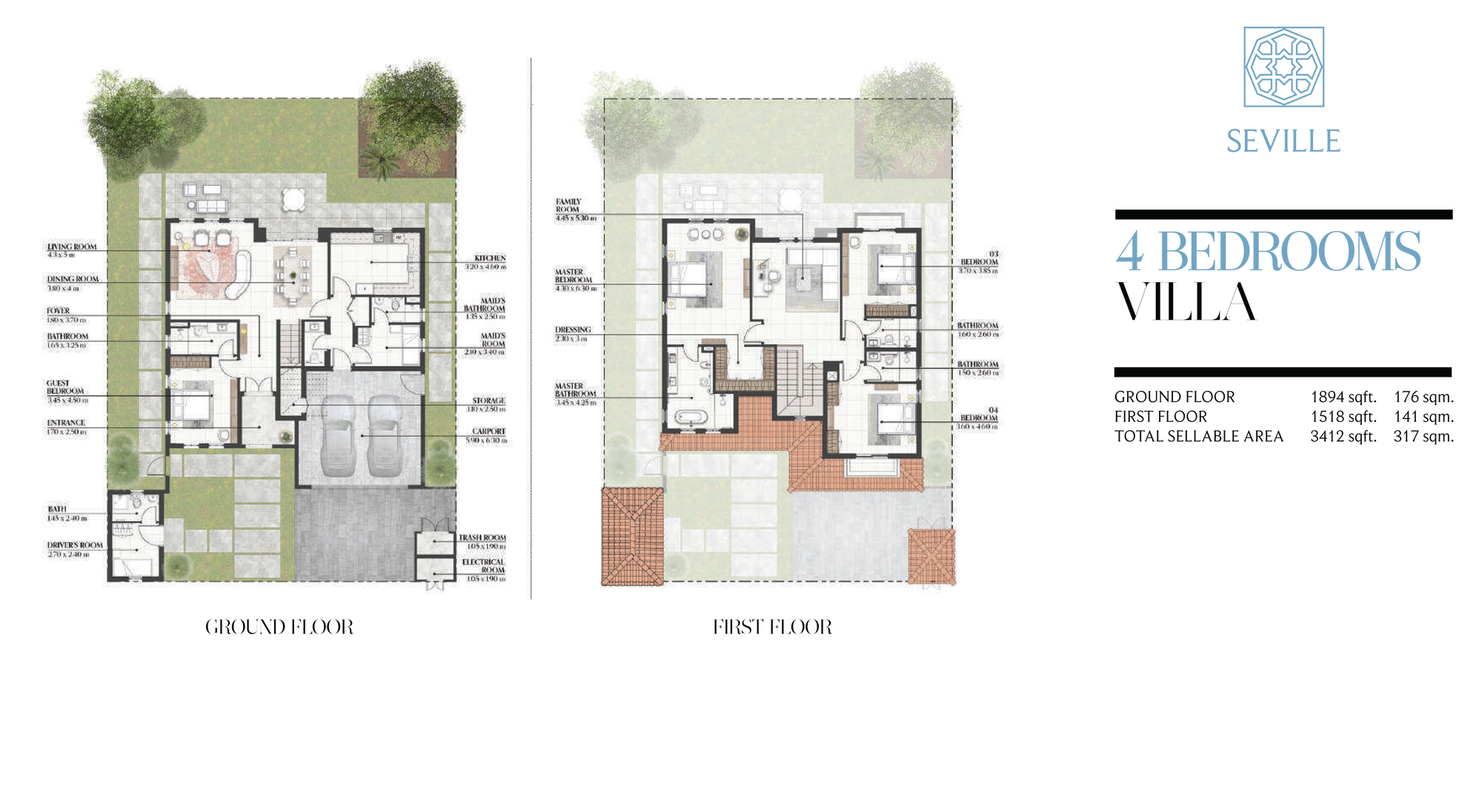 Seville at Bloom Living floor plan 4